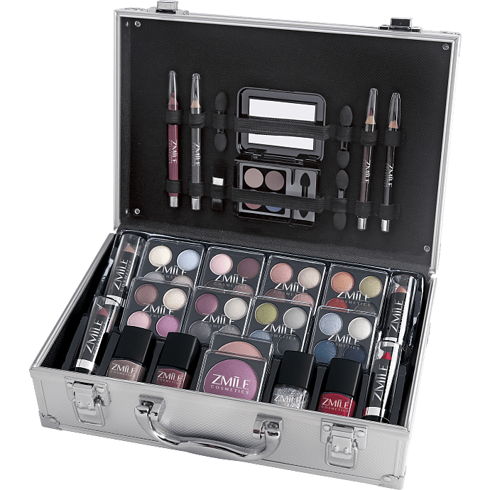 Kuffert m. makeup