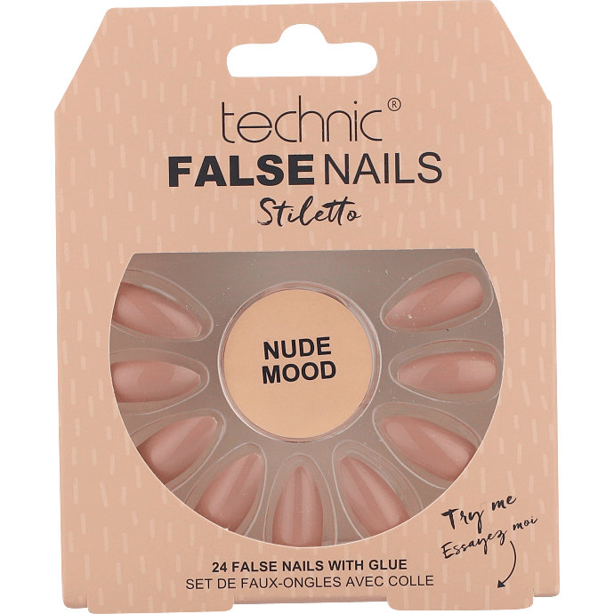 Kunstige negle Nude Mood
