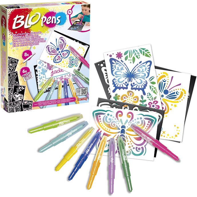 Blopens butterfly aktivitetssæt