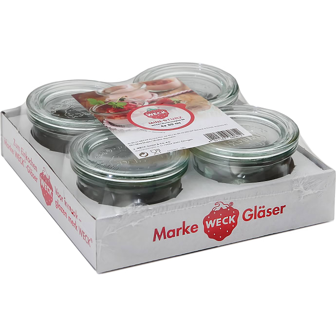 Weck glas 4-pak