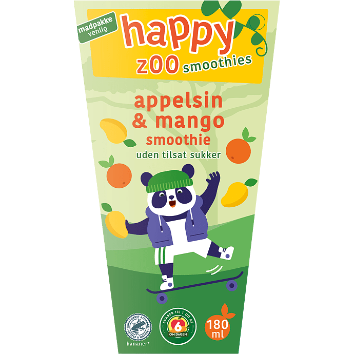 Smoothie m. appelsin og mango