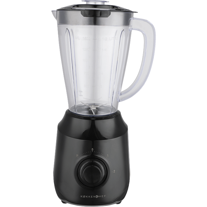 Køkkenchef blender 1,5 liter - sort