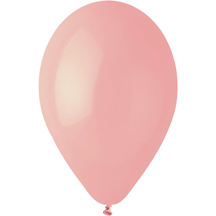 Latexballoner  30 cm 6-pak - baby rosa