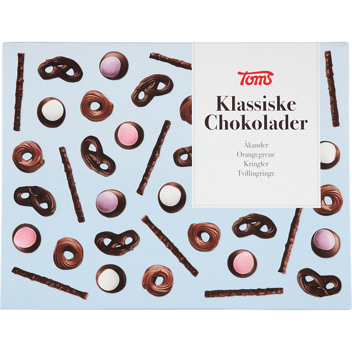 Blandede chokolader