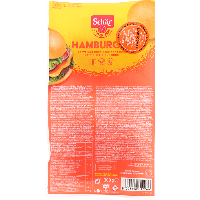 Burgerboller glutenfri laktosefri