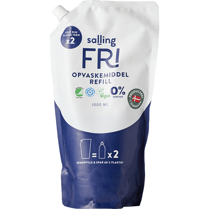Opvaskemiddel refill