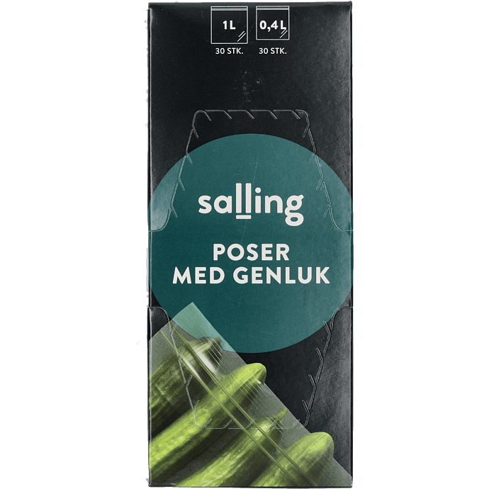 Poser m. genluk 0,4/1 liter