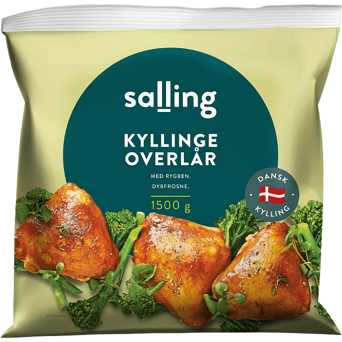 Kyllingeoverlår med rygben