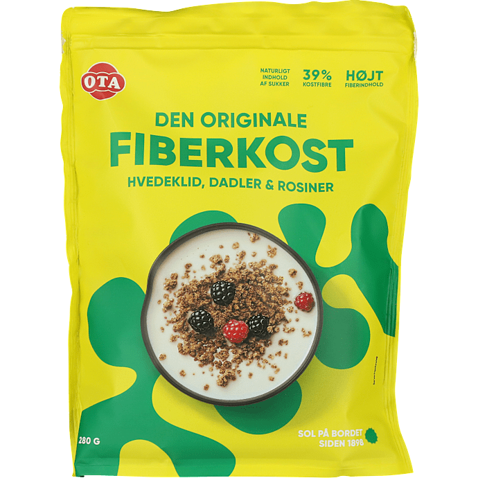 Fiberkost m. dadler og rosiner