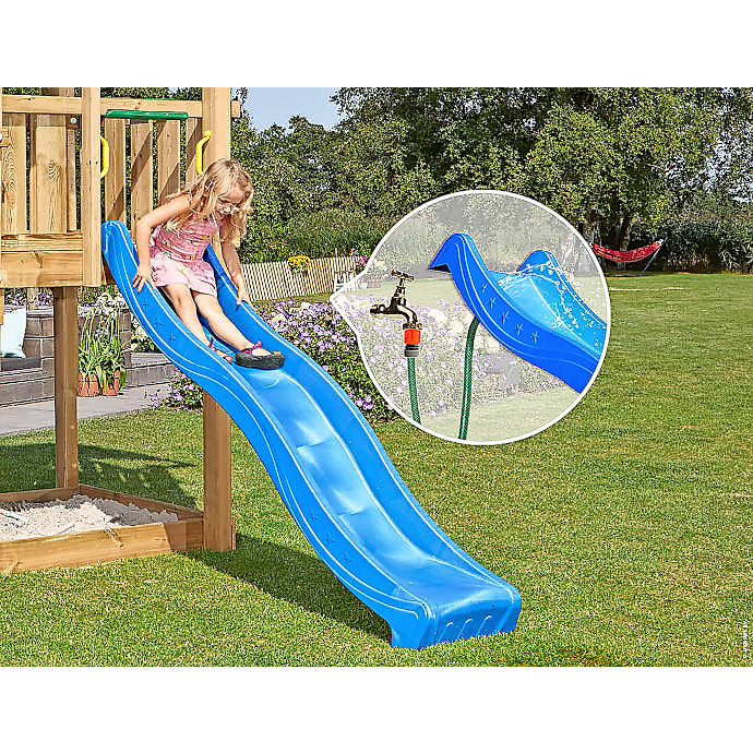 Jungle Gym rutsjebane 220 cm - blå
