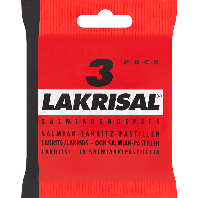 Lakridspastiller m. salmiak