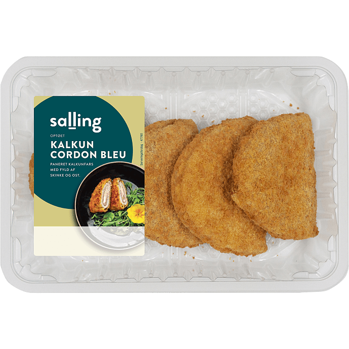 Cordon bleu af kalkun