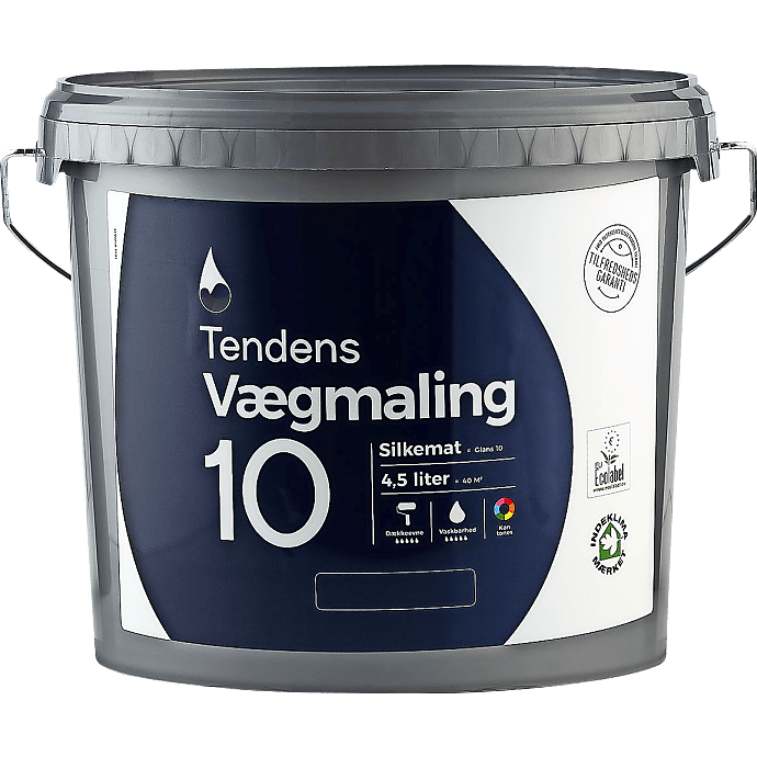 Tendens vægmaling silkemat 10 4.5 liter