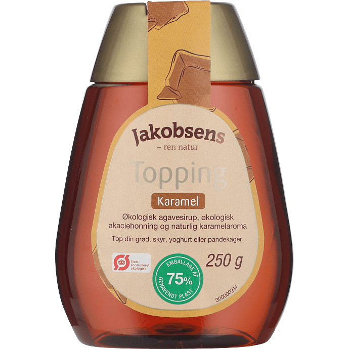 Agavesirup m. honning og karamelsmag øko