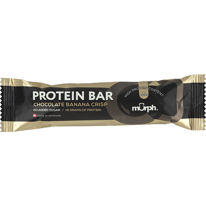 Proteinbar m. chokolade og banan