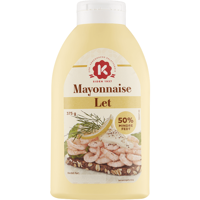 Mayonnaise fedtreduceret
