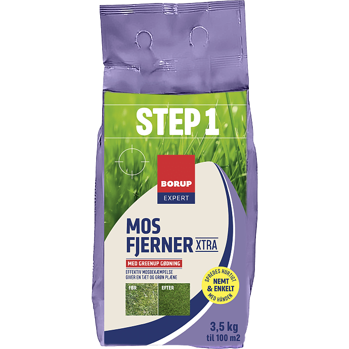 Borup EXPERT TRIN 1 mosfjerner extra 3,5 kg
