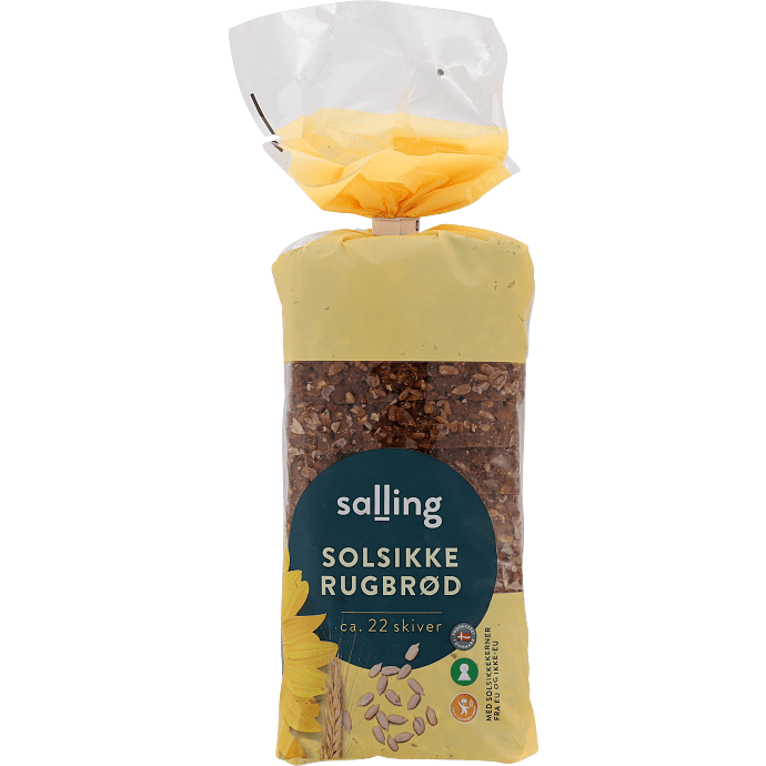 Solsikkerugbrød