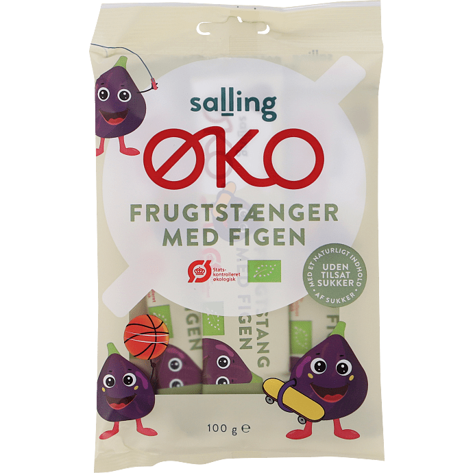 Frugtstænger m. figen øko