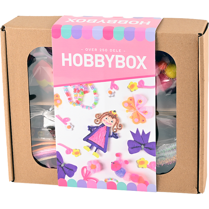Hobbybox kreakasse - pink