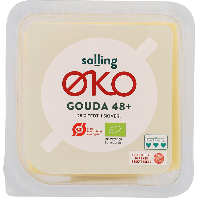 Gouda i skiver 48+ øko
