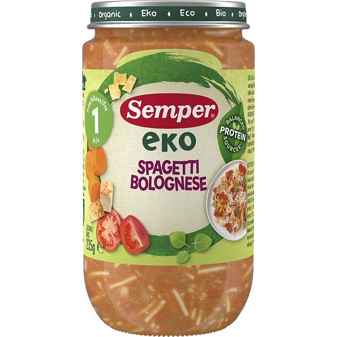 Spaghetti bolognese fra 12 mdr.
