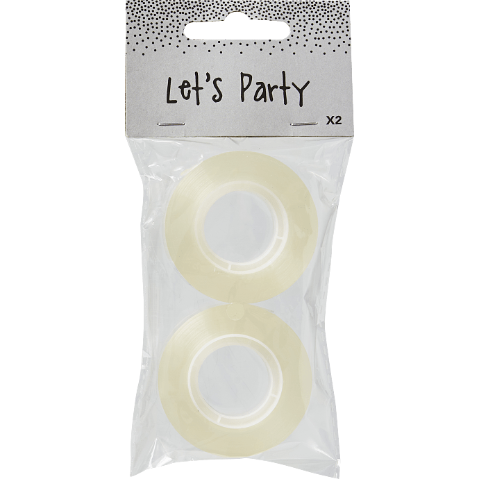 Klar tape 2-pak
