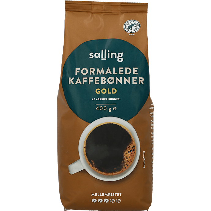 Gold formalet kaffe
