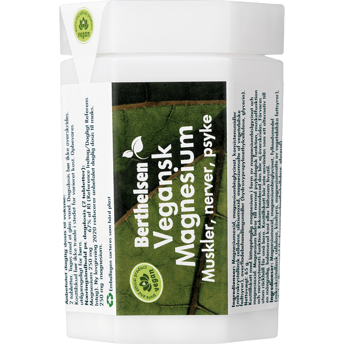 Magnesium vegansk