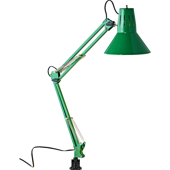 Hobby bordlampe - grøn