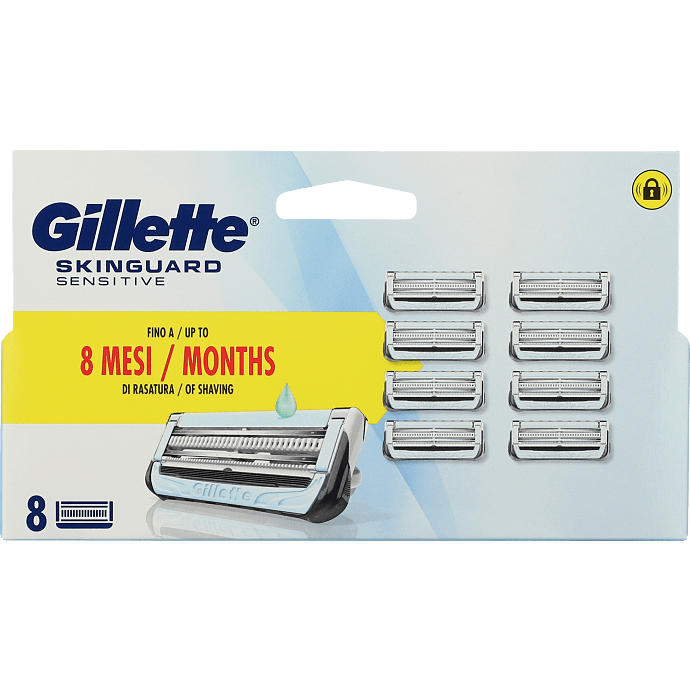 Barberblade 2-blads sensitiv hud