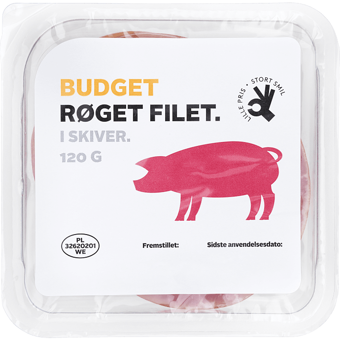 Røget filet i skiver
