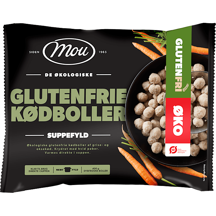 Suppekødboller glutenfri øko