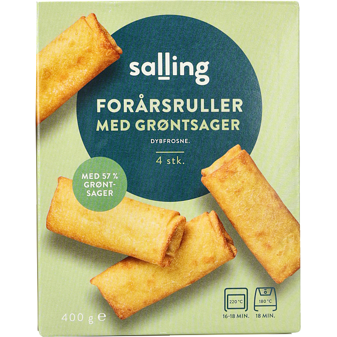 Forårsruller m. grøntsager