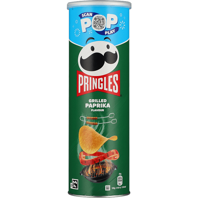 Chips m. grillet paprika