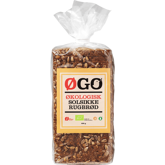 Solsikkerugbrød øko