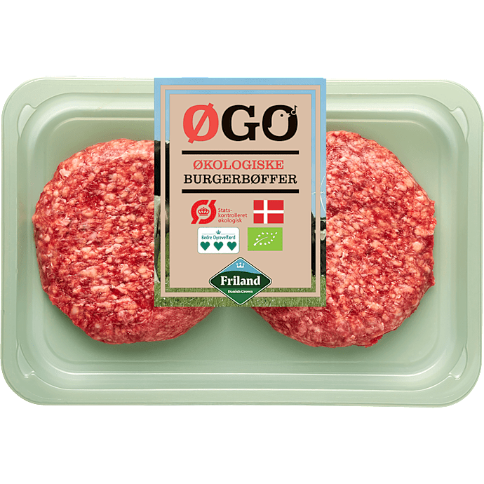 Burgerbøffer øko