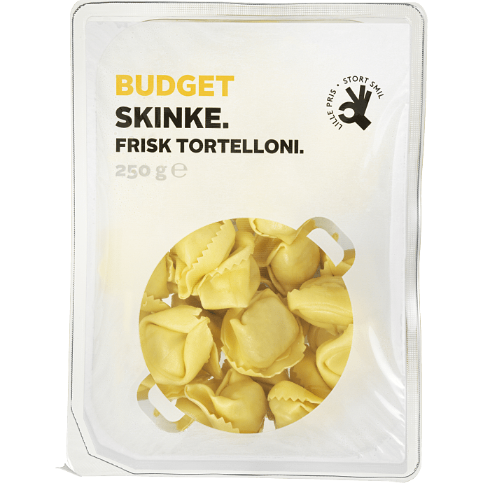 Tortelloni m. skinke