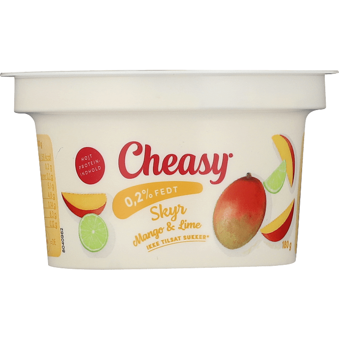 Skyr m. mango og limesmag 0,2 % fedt