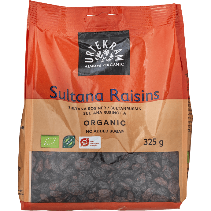 Sultana rosiner øko