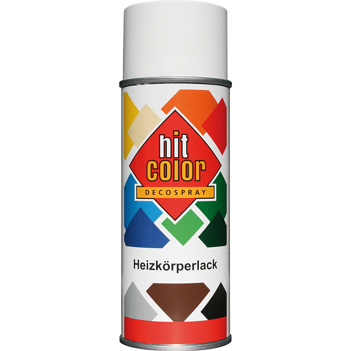 Hit Color radiator spraymaling 0,4 liter - hvid