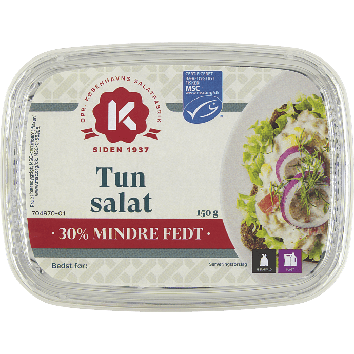 Tunsalat fedtreduceret