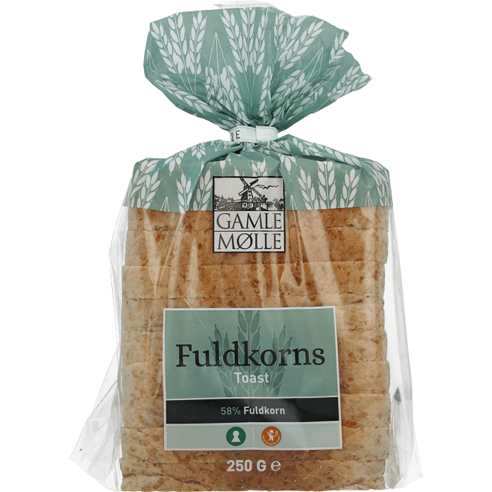 Fuldkornstoastbrød