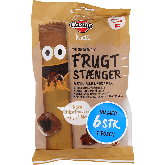 Frugtstænger m. nødder