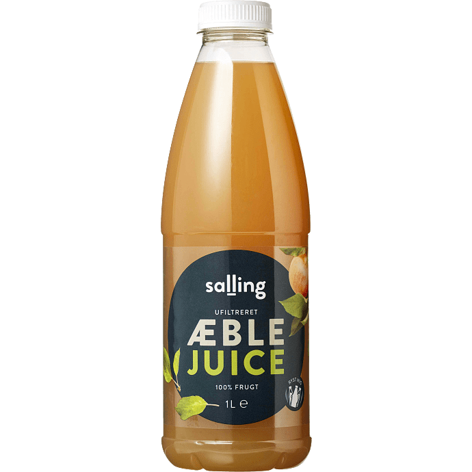 Æblejuice ufiltreret