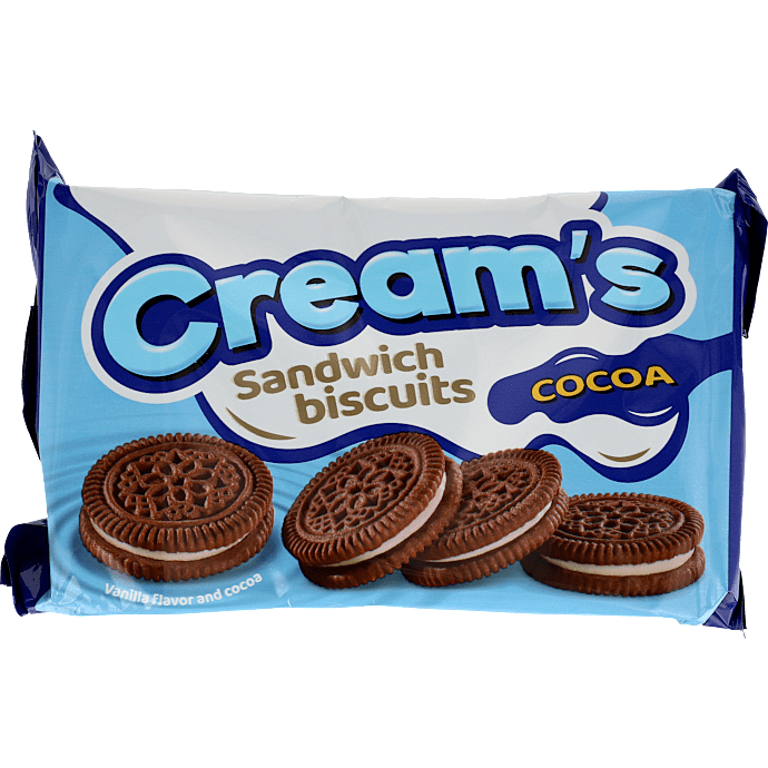 Kiks m. kakao og vaniljefyld