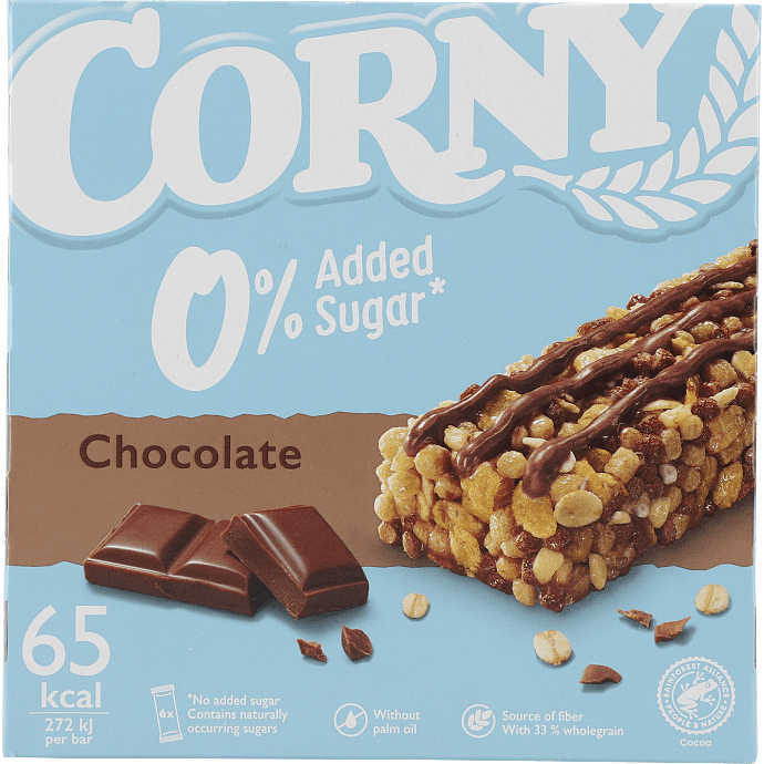 Müslibar m. chokolade