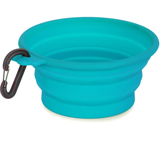 Hunderejseskål 1 liter  - blå