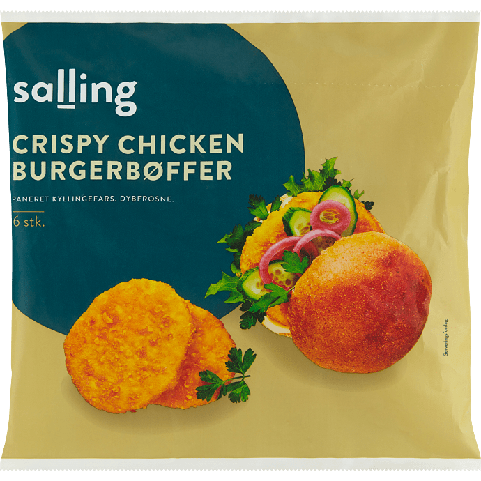 Salling crispy kyllingebøffer