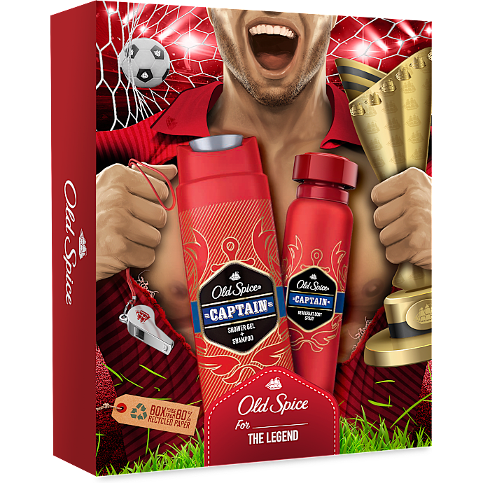 Gaveæske m. roll-on deodorant og aftershave balm
